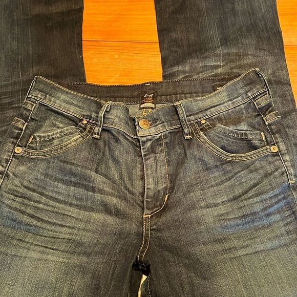 Citizens of Humanity Hutton Jeans 28 Medium Rise Wide Leg - Picture 1 of 13